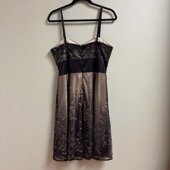 R&M Richards Women Y2K Babydoll Whimsigoth Dress Size 14 Holiday Going Out Party - Picture 4 of 16